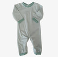 Simple Green Boys Romper