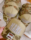 Camo MAMA Trucker Hat