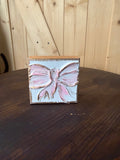 Pink Bow Mini Block 3x3